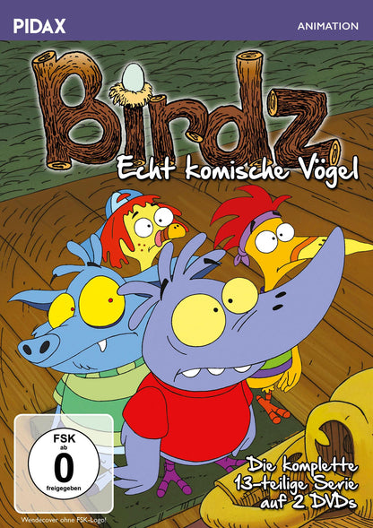 Birdz - Echt komische Vögel / Die komplette 13-teilige Kultserie (Pidax Animation