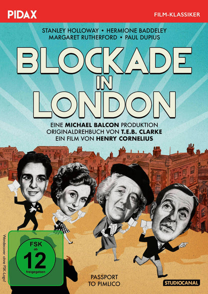 Blockade in London (Passport to Pimlico) / Originelle Komödie mit Margaret Rutherford (bekannt als „Miss Marple“) (Pidax Film-Klassiker