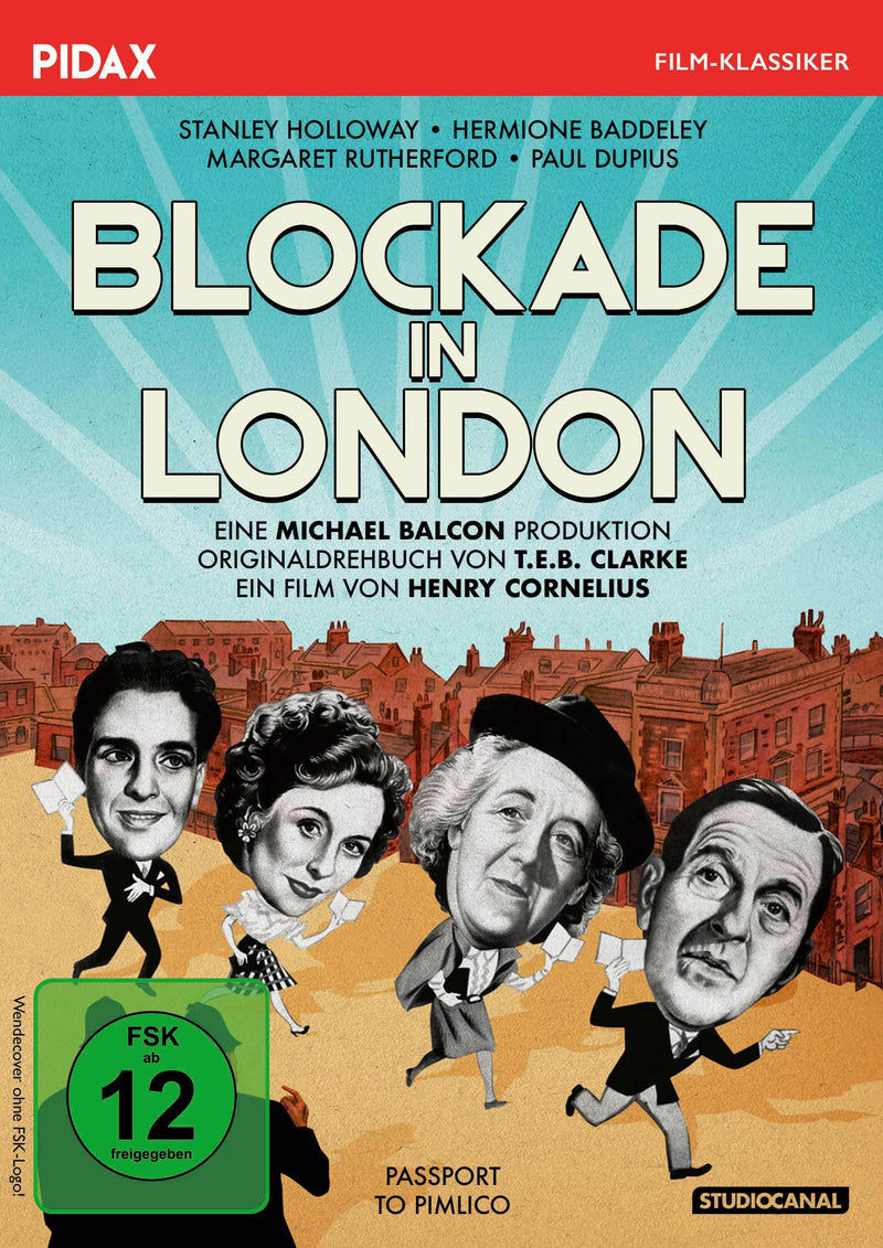 Blockade in London (Passport to Pimlico) / Originelle Komödie mit Margaret Rutherford (bekannt als „Miss Marple“) (Pidax Film-Klassiker
