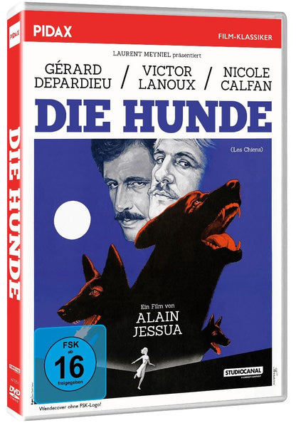 Die Hunde (Les Chiens) / Düsterer Thriller mit den französischen Stars Gérard Depardieu und Fanny Ardant (Pidax Film-Klassiker