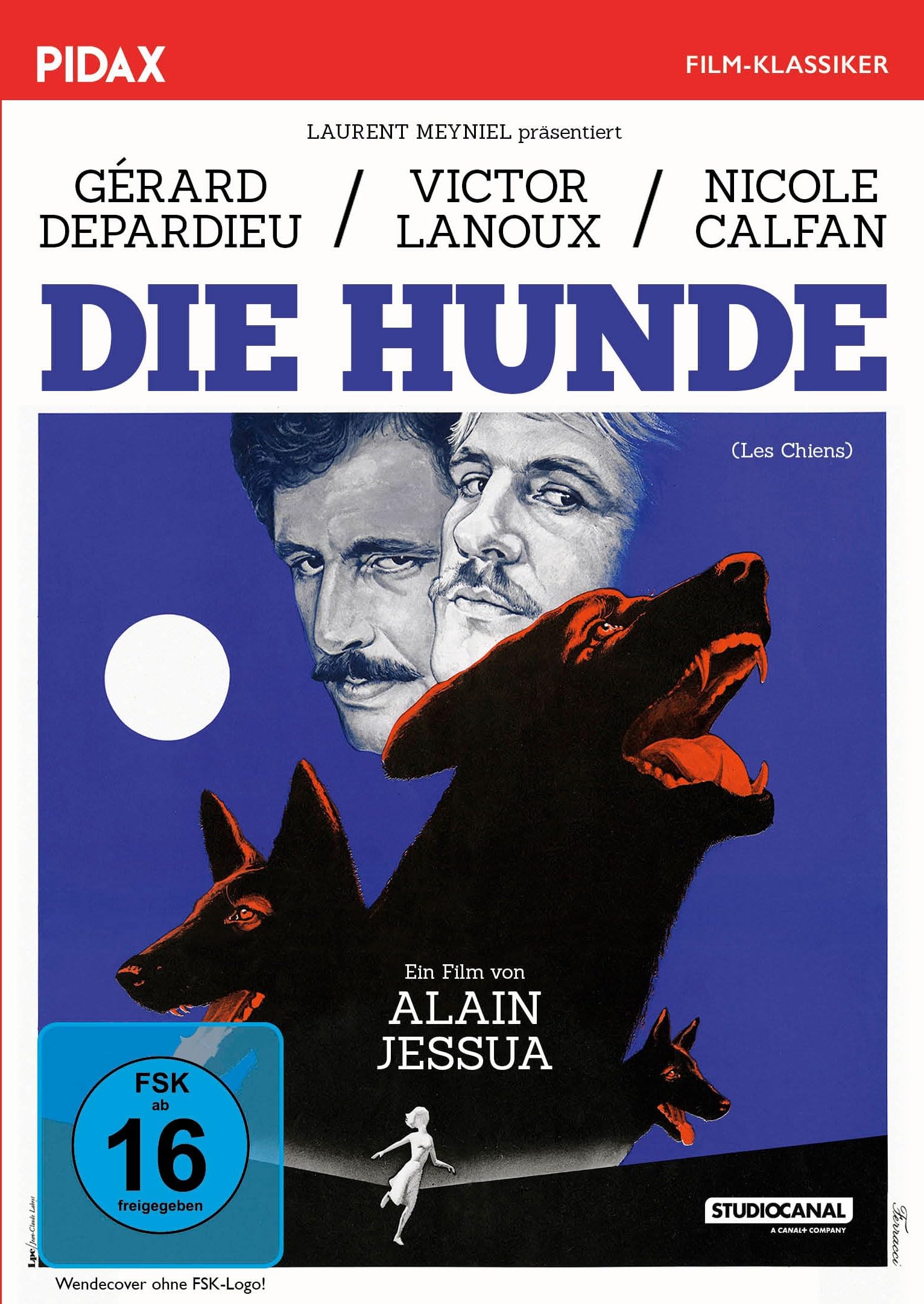 Die Hunde (Les Chiens) / Düsterer Thriller mit den französischen Stars Gérard Depardieu und Fanny Ardant (Pidax Film-Klassiker