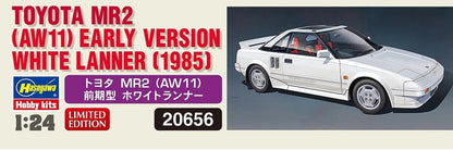 Hasegawa - 1/24 Toyota Mr2 (aw11) Early White Runner 20656