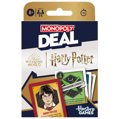 Monopoly Deal: HARRY POTTER, kaartspel - Nederlandse versie