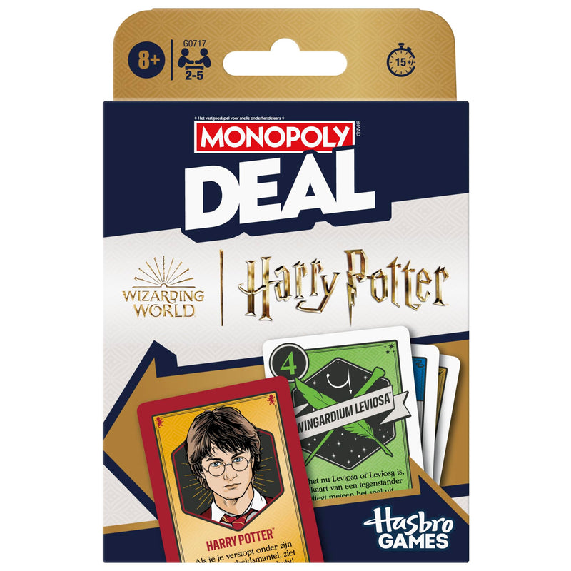 Monopoly Deal: HARRY POTTER, kaartspel - Nederlandse versie