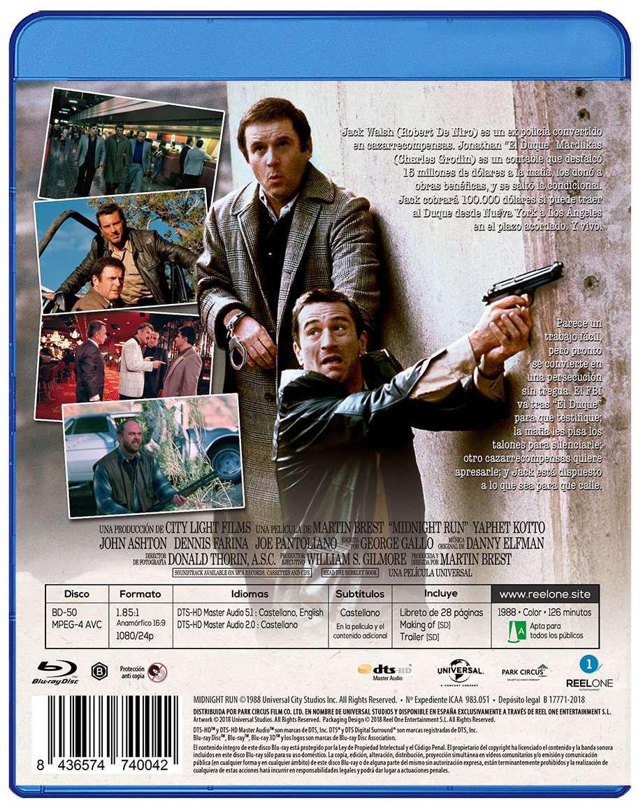 Huida a medianoche (Midnight Run