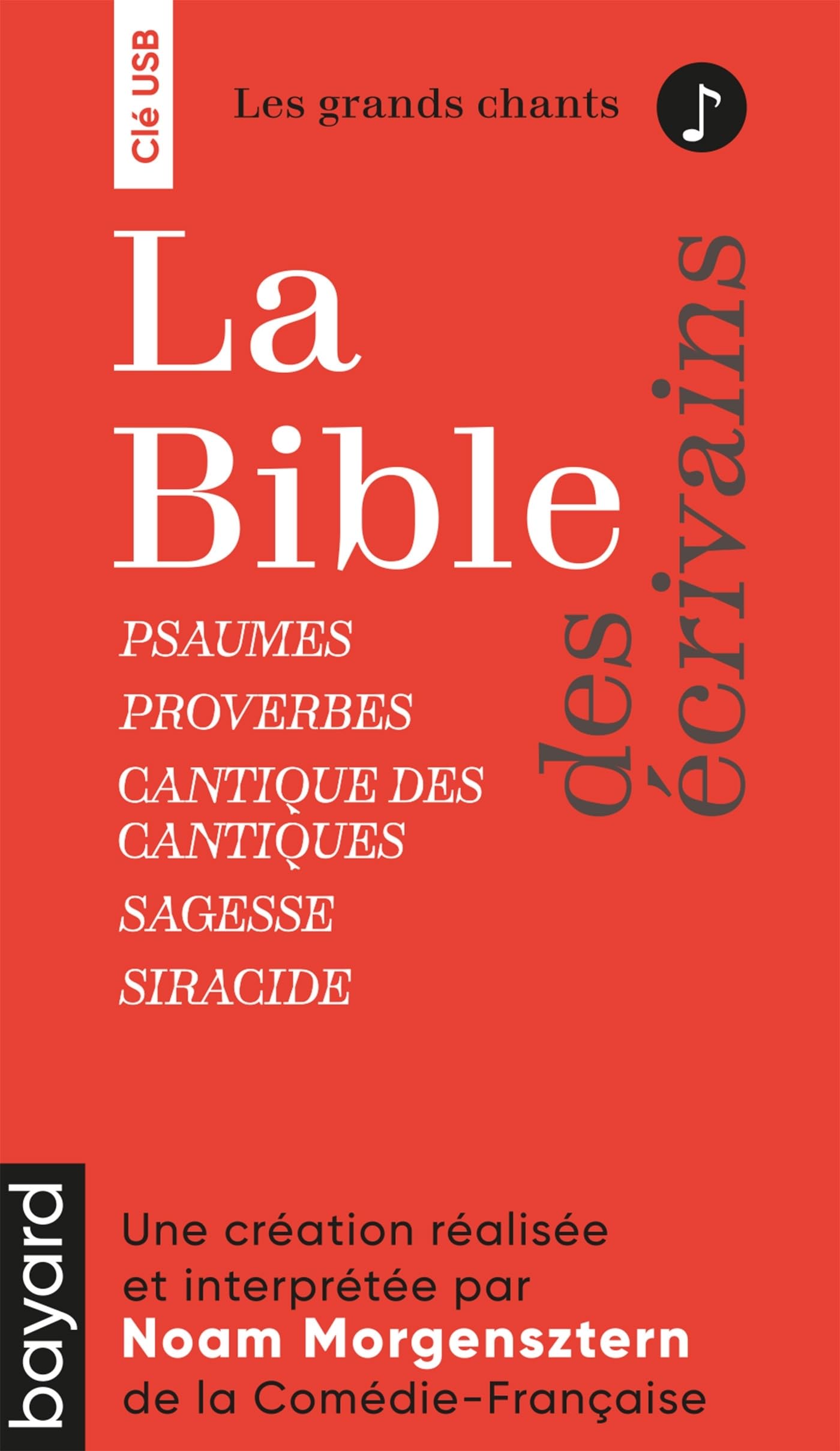 Cle Usb . La Bible Des Ecrivains - Les Grands Chants
