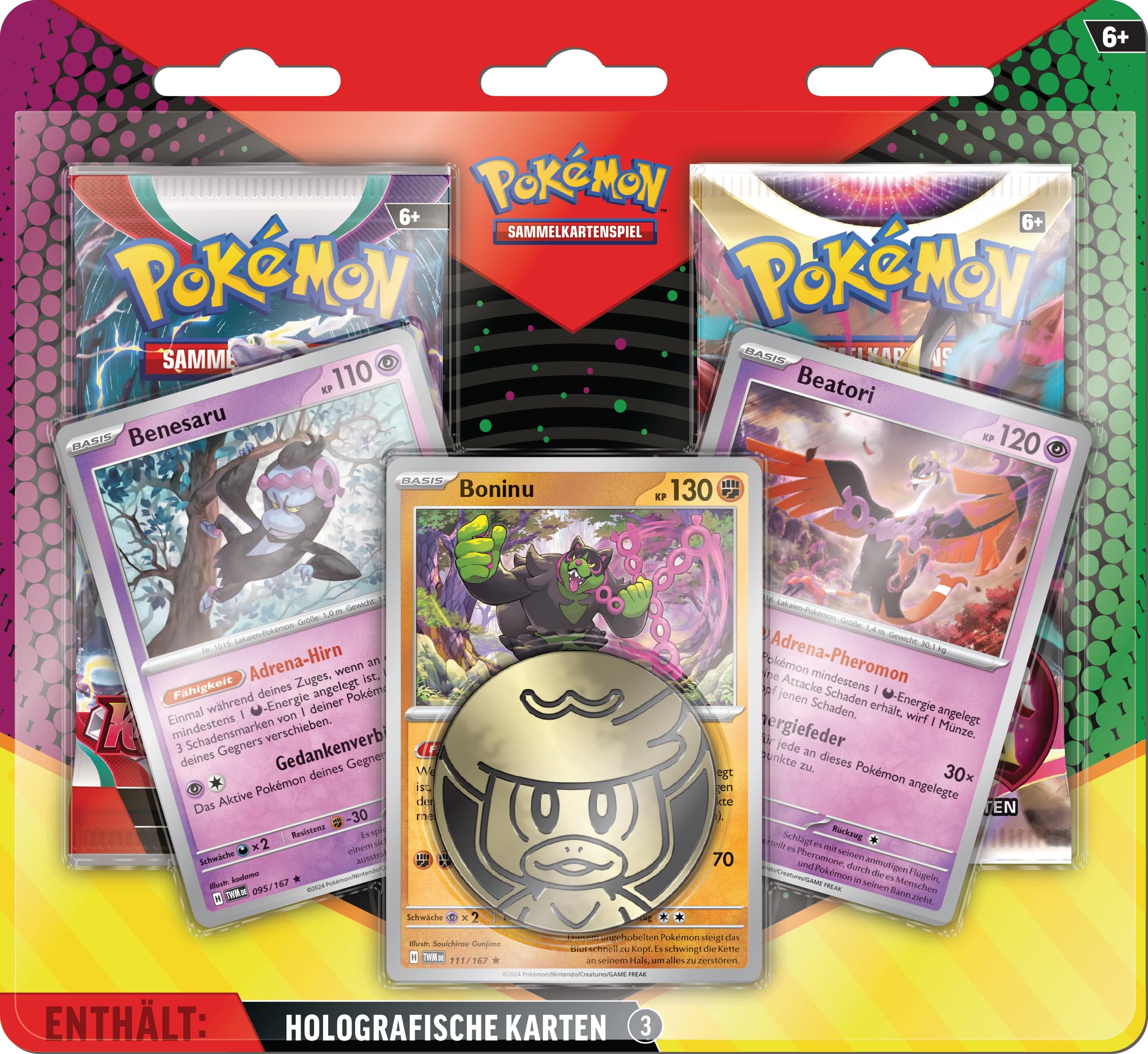 Pokemon Enhanced Blister Booster 2-Pack MSrz 2025 *German Version*