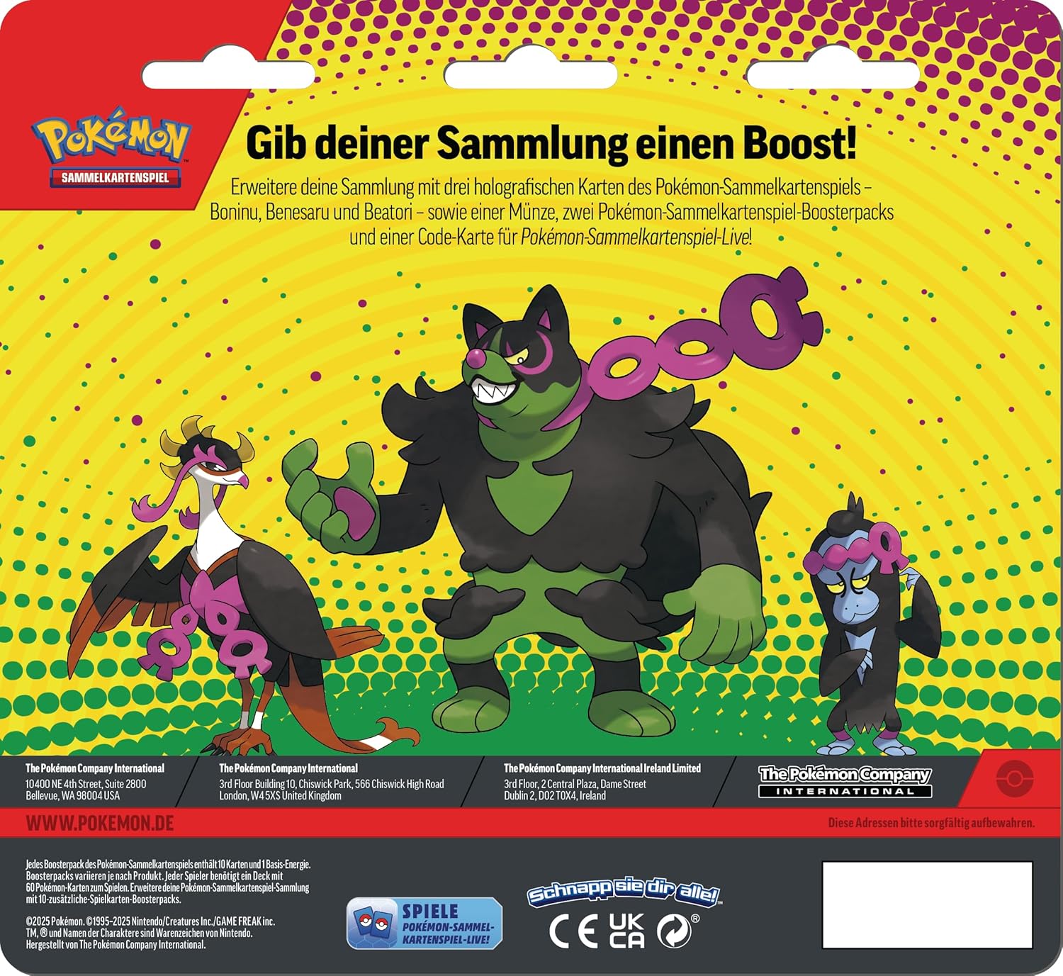 Pokemon Enhanced Blister Booster 2-Pack MSrz 2025 *German Version*