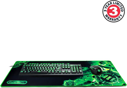 GX-MP2 Verlängert Gaming Mouse Pad - Großes XL Mauspad (80 x 35 cm) für professionelle Esport mit Geringe Reibung Verfolgung Oberfläche und Rutschfester Rückseite