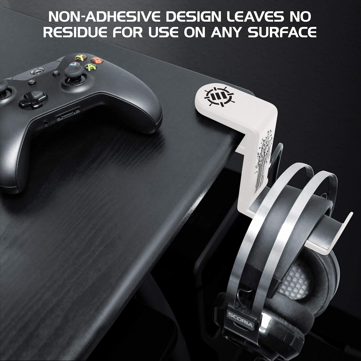 Enhance Headphone Mount White