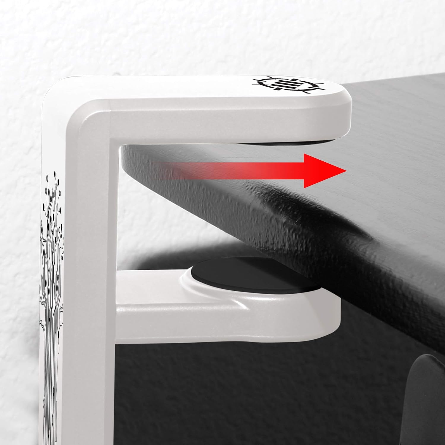 Enhance Headphone Mount White