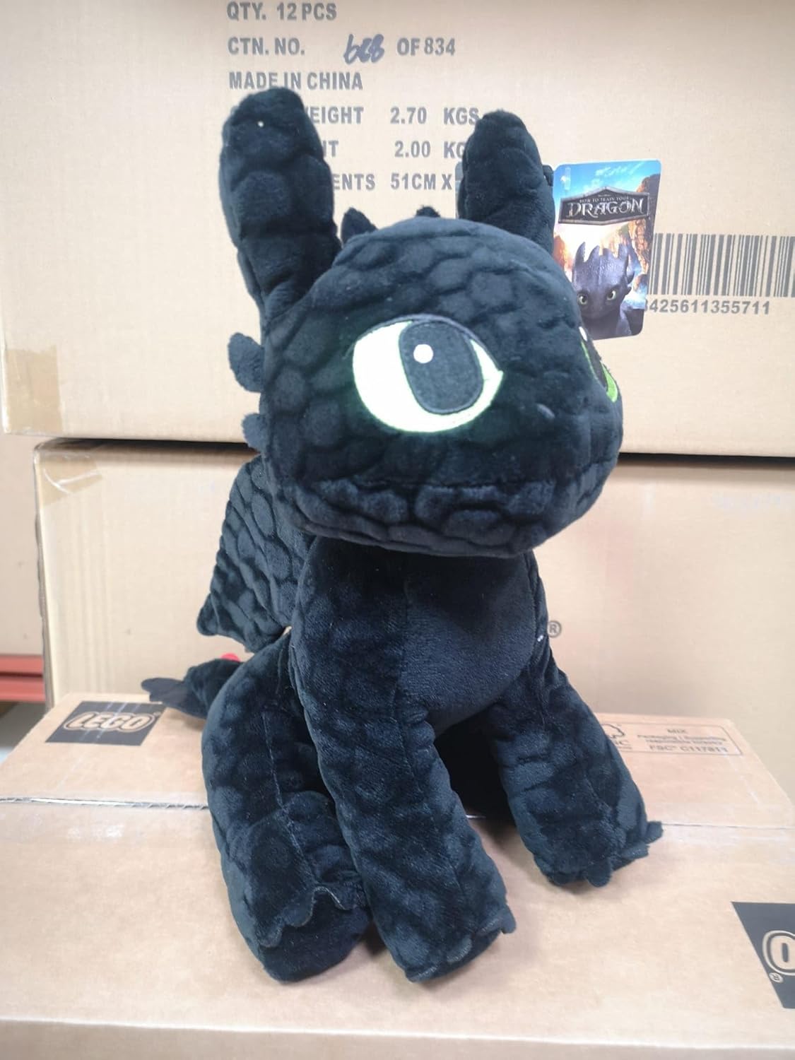 Playbyplay Plüschtier zum Trainieren Ihres Drachen, 28 cm