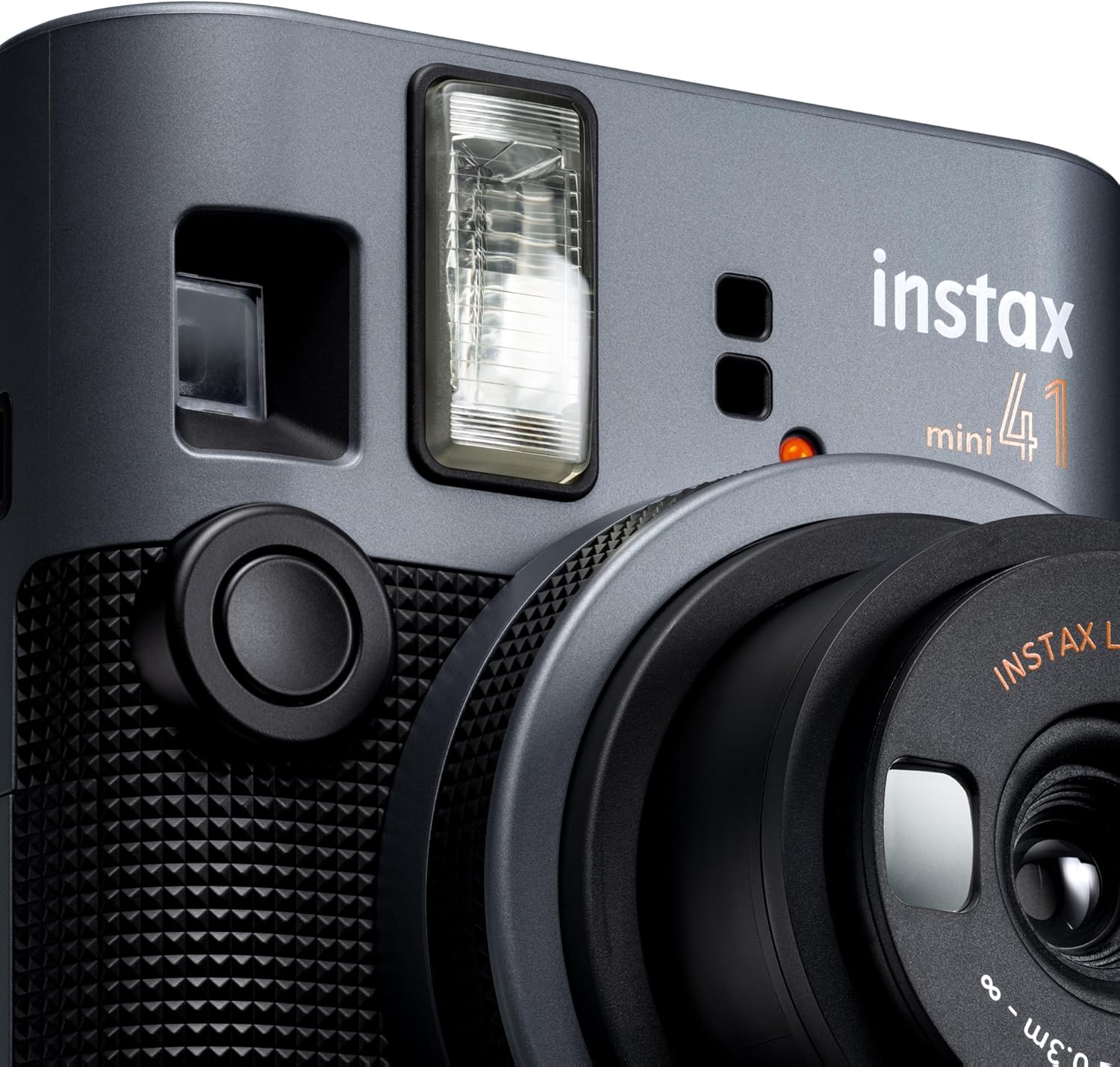 INSTAX mini 41 instant camera, simple operation with Auto Exposure, Built-in flash, Selfie lens, and close up mode,a classic design camera which uses all instax mini films sold separately