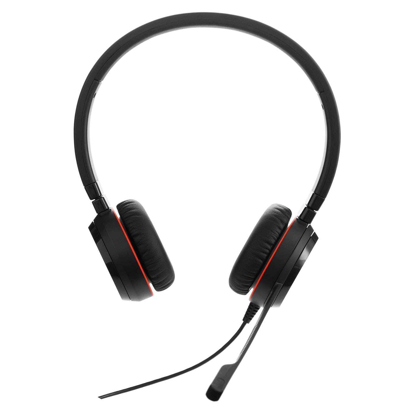 Jabra Evolve 20 SE Stereo Headset – Unified Communication Certified Headphones for VoIP Softphone with Passive Noise Cancellation – USB-C/A – Black UC