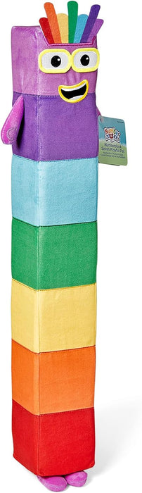 Learning Resources Numberblock Seven Playful Pal Plush, Numbers for Toddlers, Preschool Maths Learning Toys, Stuffed Animal Plushies, Counting Blocks Stuffies, Kids Birthday Gifts, Ages 18 months+