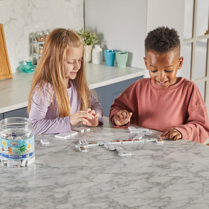 Learning Resources Numberblocks Wiederverwendbare Dominosteine, 112 Dominosteine mit Aufbewahrungsbox, Lernspielzeug zum Erlernen von Zahlen und Formen, Geschenk für Jungen und Mädchen ab 3 4 + Jahren