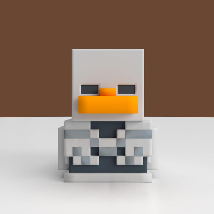 TUBBZ Mini: Minecraft - Skeleton Cosplaying Rubber Duck Vinyl Figure