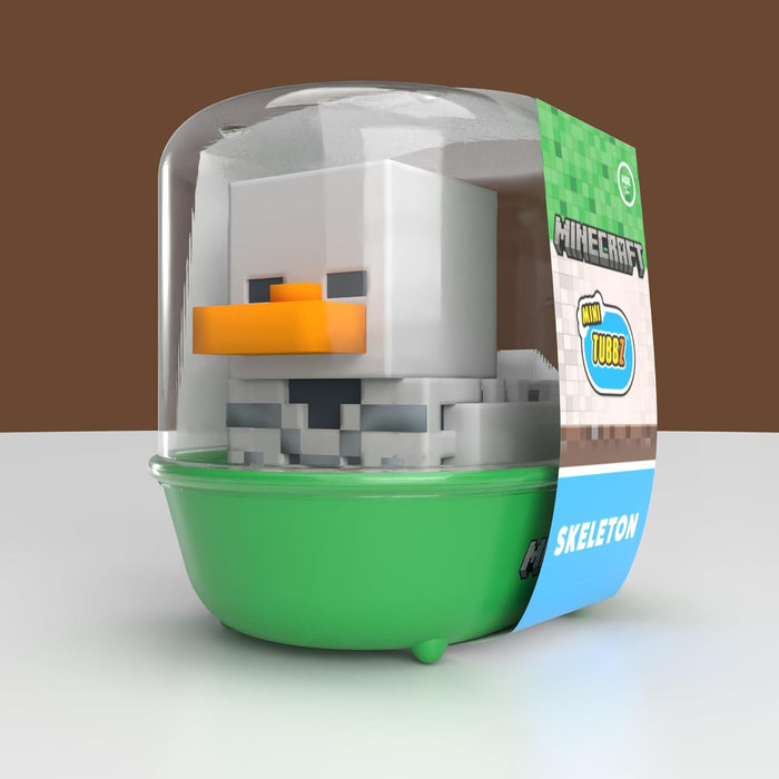 TUBBZ Mini: Minecraft - Skeleton Cosplaying Rubber Duck Vinyl Figure