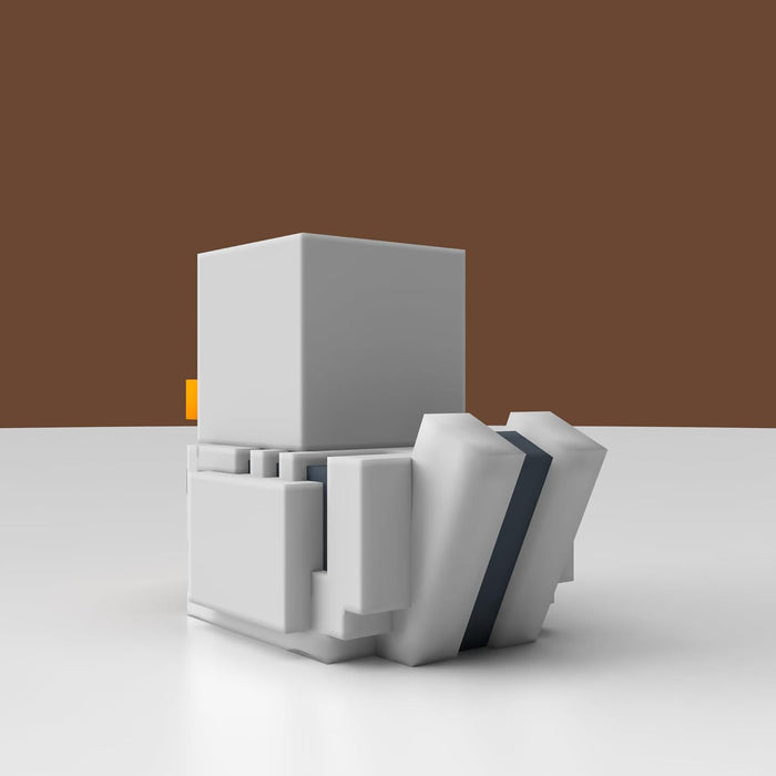 TUBBZ Mini: Minecraft - Skeleton Cosplaying Rubber Duck Vinyl Figure