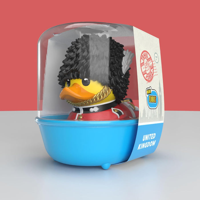 TUBBZ Mini: Travel - UK Cosplayende Rubberen Eend Vinylfiguur