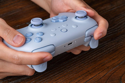 8Bitdo Ultimate 2C Bluetooth Controller for Switch, Wireless Controller with 6-Axis Motion Control, Rumble Vibration, Refined D-Pad and Bumpers, and Hall Effect Joysticks (Blue