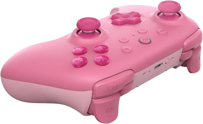 8Bitdo Ultimate 2C Bluetooth Controller for Switch, Wireless Controller with 6-Axis Motion Control, Rumble Vibration, Refined D-Pad and Bumpers, and Hall Effect Joysticks (Pink