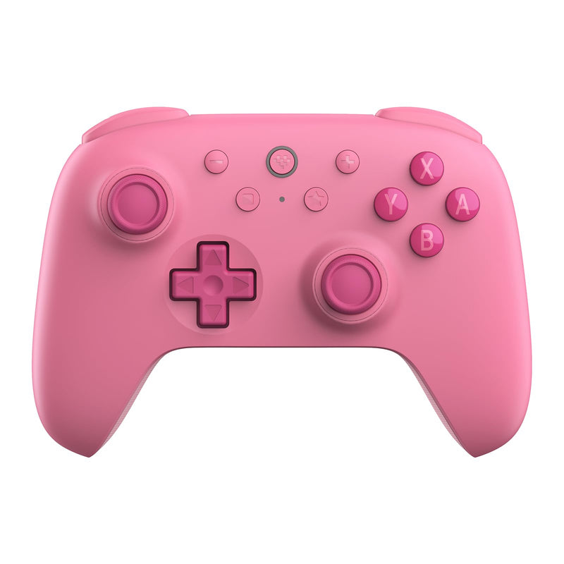 8Bitdo Ultimate 2C Bluetooth Controller for Switch, Wireless Controller with 6-Axis Motion Control, Rumble Vibration, Refined D-Pad and Bumpers, and Hall Effect Joysticks (Pink