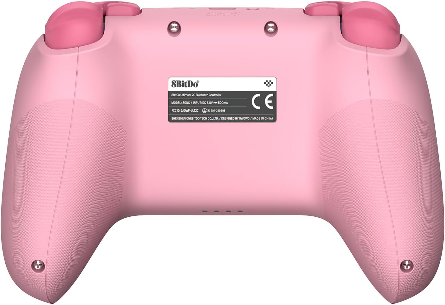 8Bitdo Ultimate 2C Bluetooth Controller for Switch, Wireless Controller with 6-Axis Motion Control, Rumble Vibration, Refined D-Pad and Bumpers, and Hall Effect Joysticks (Pink