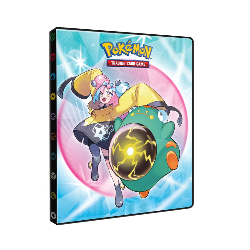 Ultra PRO - Scarlet and Violet  9-Pocket-Portfolio für Pokémon | Sammelkarten-Portfolio und Pokémon-Kartenbinder-Album, das bis zu 126 Single-Loaded Karten oder 252 doppelt geladene Karten