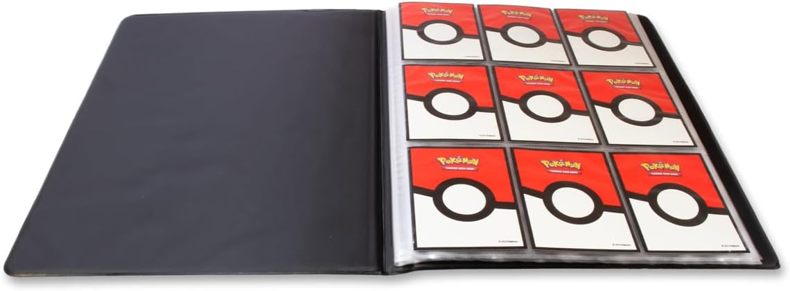 Ultra PRO - Scarlet and Violet  9-Pocket-Portfolio für Pokémon | Sammelkarten-Portfolio und Pokémon-Kartenbinder-Album, das bis zu 126 Single-Loaded Karten oder 252 doppelt geladene Karten