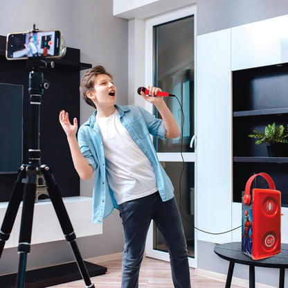 Lexibook - Spider-Man - Bluetooth Speaker With Microphone (Btp185Spz)