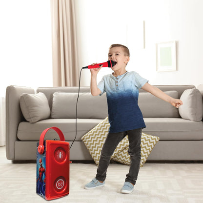 Lexibook - Spider-Man - Bluetooth Speaker With Microphone (Btp185Spz)
