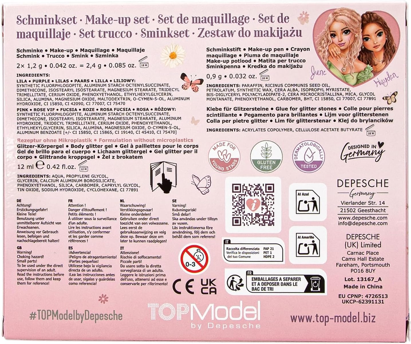 Topmodel - Make-Up Set Summer Feeling - Rose-Colored (413167)