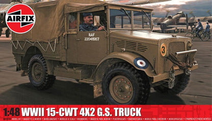 Airfix - 1/48 15-CWT 4x2 - Plastik-Modellbau - Maßstab: 1:48, Unlackiert
