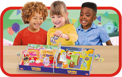 Goliath Sshh Maak Papa Niet Wakker, Actiespel voor Kinderen Vanaf 4 Jaar, Bordspel voor 2 tot 6 Speler, Geschikt als Cadeau