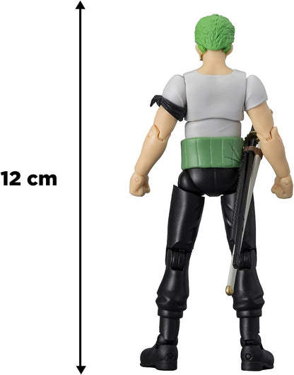 BANDAI Ultimate Legends Zoro Action Figure - 12.5cm Zoro Anime Figure With 27 Points Of Articulation And Accessories - Gift Collectable One Piece Anime And Manga Merch Figures