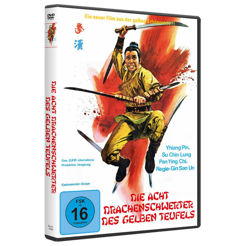 8 DRACHENSCHWERTER DES GELBEN TEUFELS - (GERMAN IMPORT)