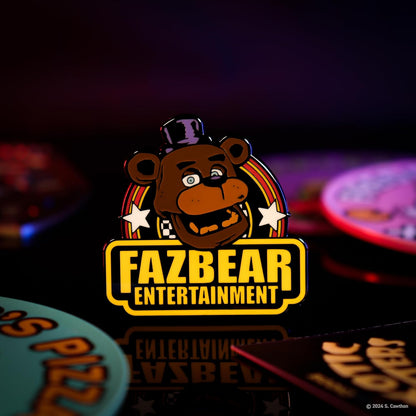 Five Nights at Freddy's Fazbear Entertainment Limited Edition Metal Pin Badge