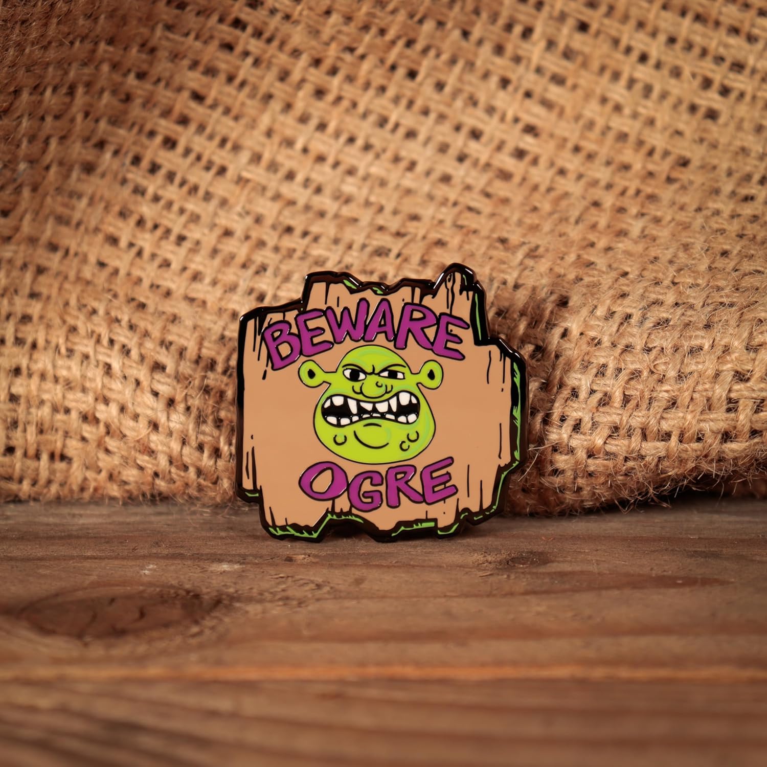 SHREK - Beware Ogre - Limited Edition Pins