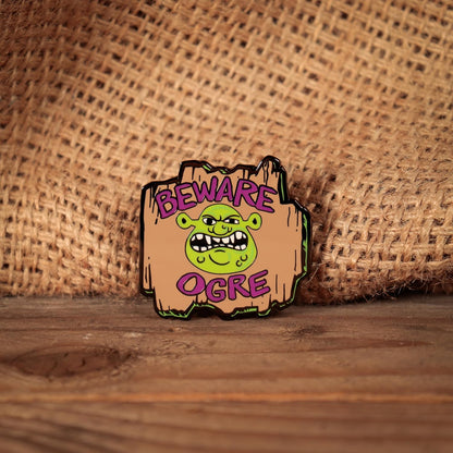 SHREK - Beware Ogre - Limited Edition Pins