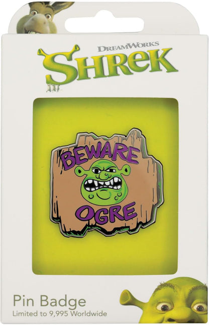 SHREK - Beware Ogre - Limited Edition Pins