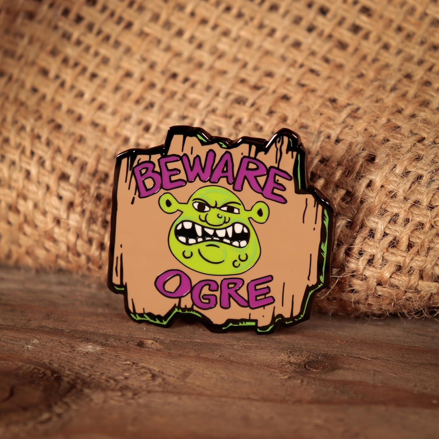SHREK - Beware Ogre - Limited Edition Pins
