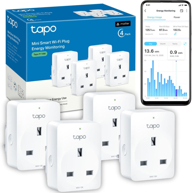 Mini Smart Wi-Fi Plug Energy Monitoring