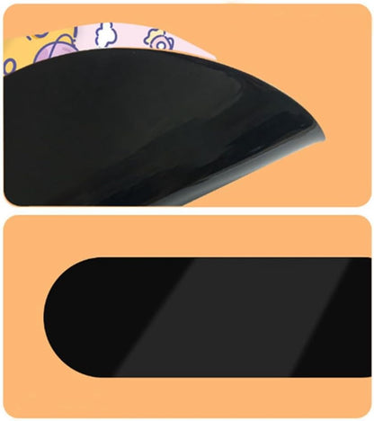 yilin 3-in-1 Cute Mouse Pad and Keyboard Wrist Rest Support Wrist Rest with Coaster Yellow Silica Gel