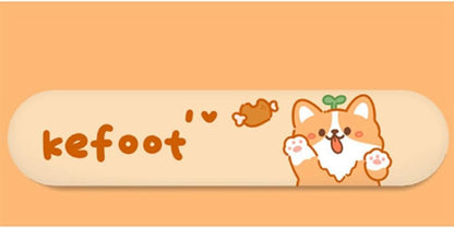 yilin 3-in-1 Cute Mouse Pad and Keyboard Wrist Rest Support Wrist Rest with Coaster Yellow Silica Gel