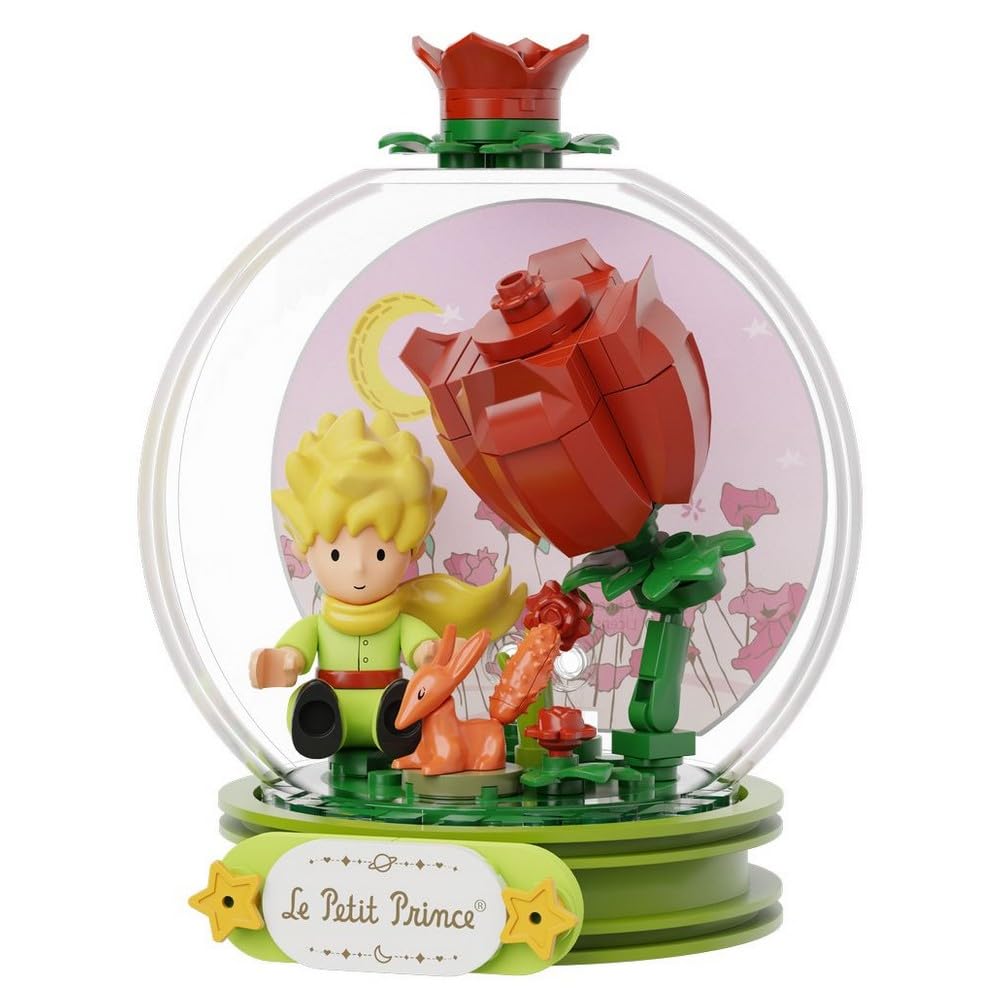 Pantasy Set Construction Figurine The Little Prince Whispered Roses (86331