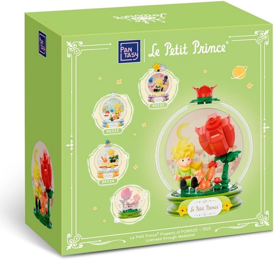Pantasy Set Construction Figurine The Little Prince Whispered Roses (86331