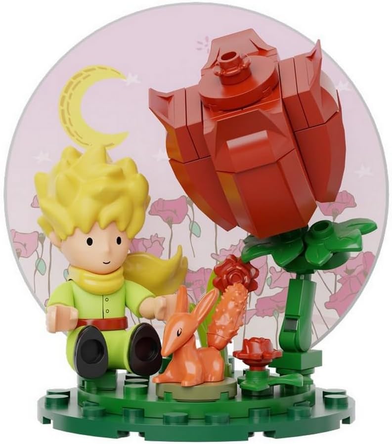 Pantasy Set Construction Figurine The Little Prince Whispered Roses (86331