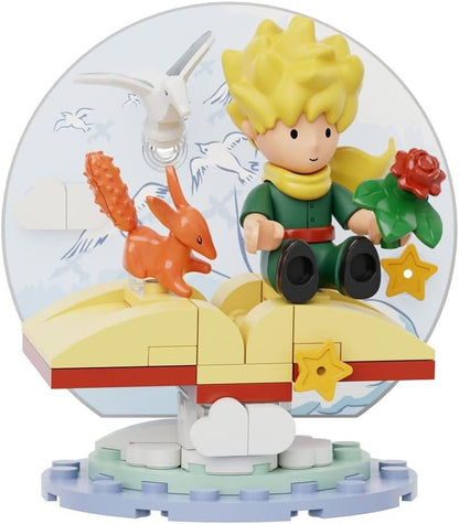 Pantasy Set Construction Figure The Little Prince Sitting on a Book (86334