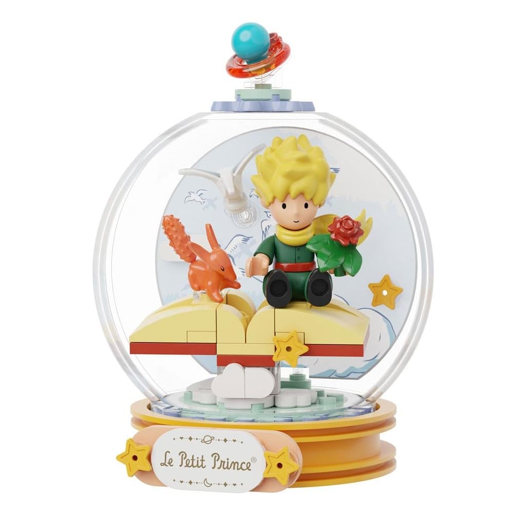 Pantasy Set Construction Figure The Little Prince Sitting on a Book (86334